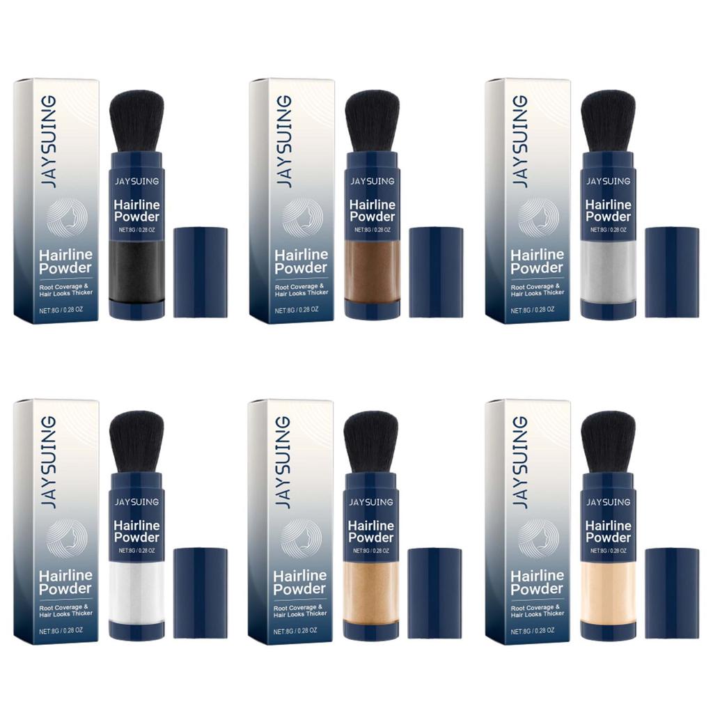 Poudre de fibre capillaire dense, cheveux épais, duveteux, couleur complémentaire, comblement de la ligne des cheveux, rafraîchissant, contrôle du sébum