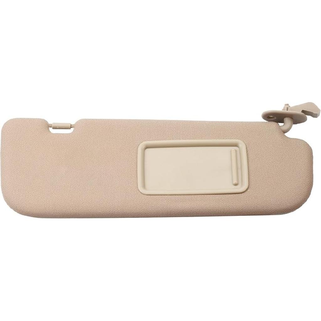 Dasbecan Gray Left Driver Side Sun Visor Compatible With Hyundai Elantra 2011 2012 2013 2014 2015 Replaces# 852103X000TX