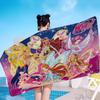 Girl-W-Winx Catoon Clubs Microfiber Beach Towel Absorbent Quick Dry Soft Yoga Swimming Resort Mountain Climbing Towel