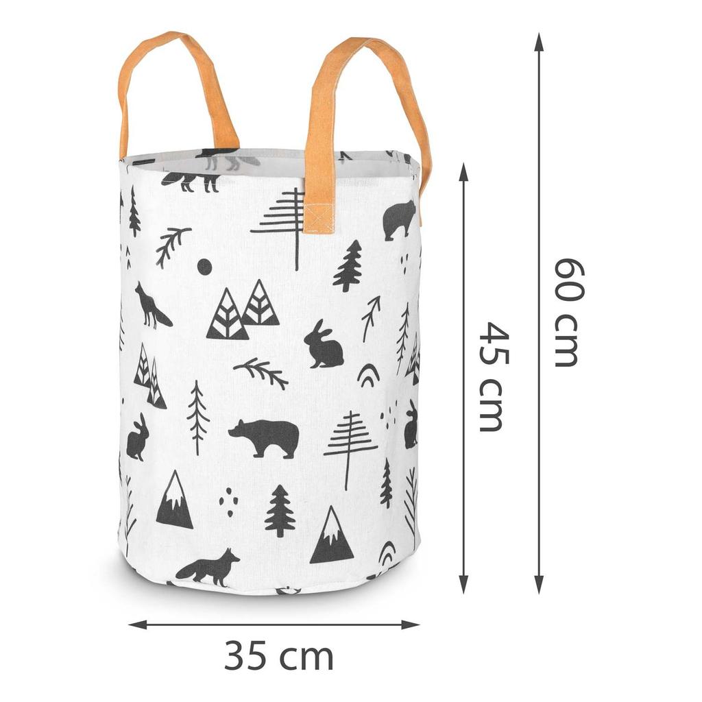 Nukido Toy Basket - White