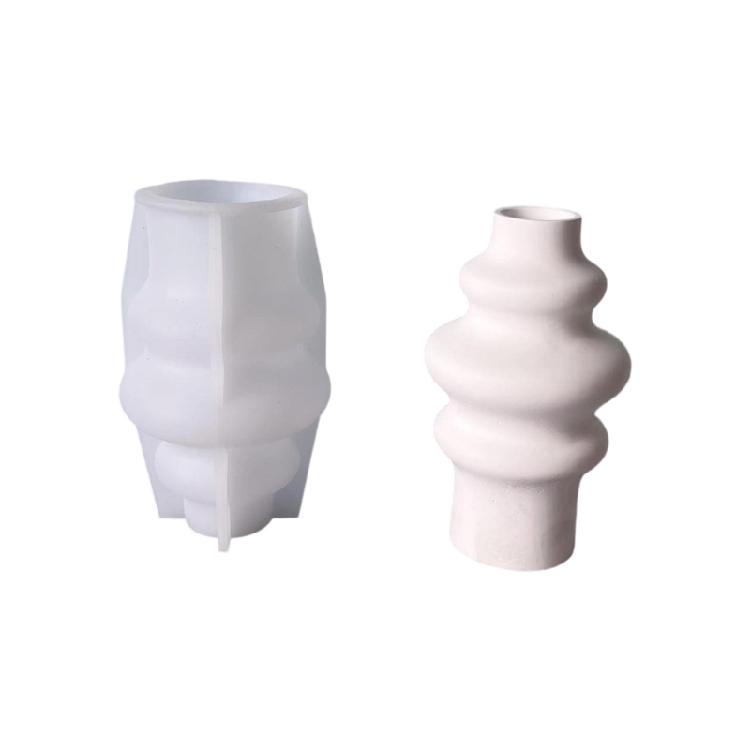 

Professional Grade Spirals Vase Mold Set Food Safe Silicone Home Decoration Accessories for DIY Floral Art Creation