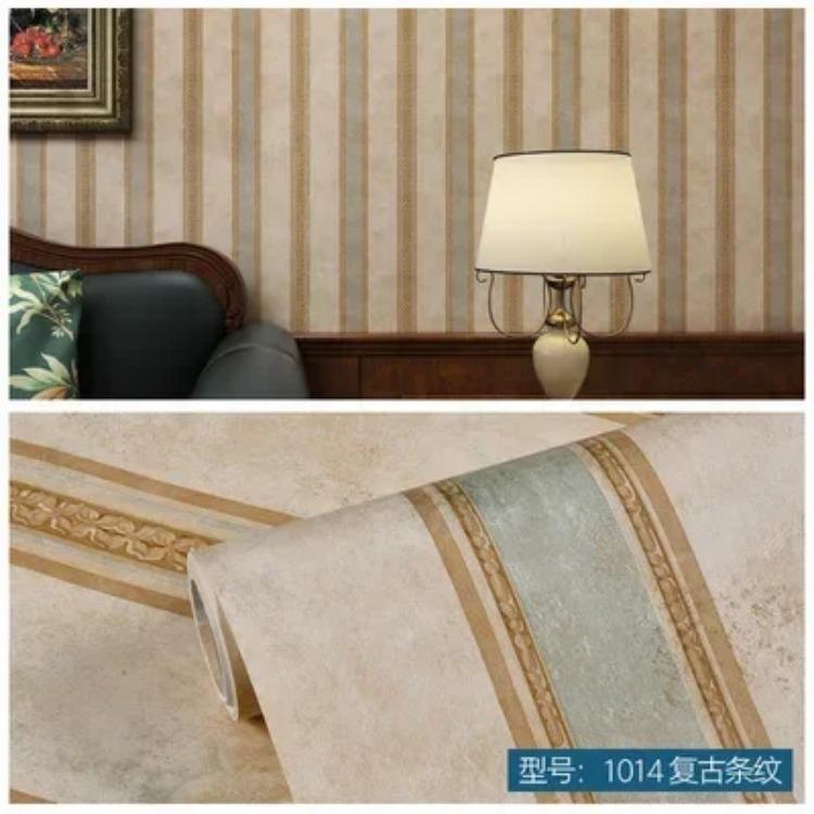 Modern Wallpaper 3M/5M/10M Non-woven Fabric Self-adhesive 3D Wallpaper Pastoral Flower Home Decor Living Room Decoration