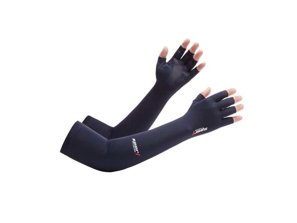 Ice Silk Fingerless Sun Protection Gloves for Men & Women: Ideal for Summer Cycling, Fishing, and Driving