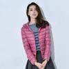 Women Coat Autumn Winter White Duck Down Jacket Solid Colors Warm Slim Zipper Fashion Light Down Coat