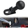 Motorcycle Phone Mount Adapter with 1” Ball, Rear View Mirror Mount for Secure Phone Holding, Compatible with RAM Mount & 1 Inch Ball Socket