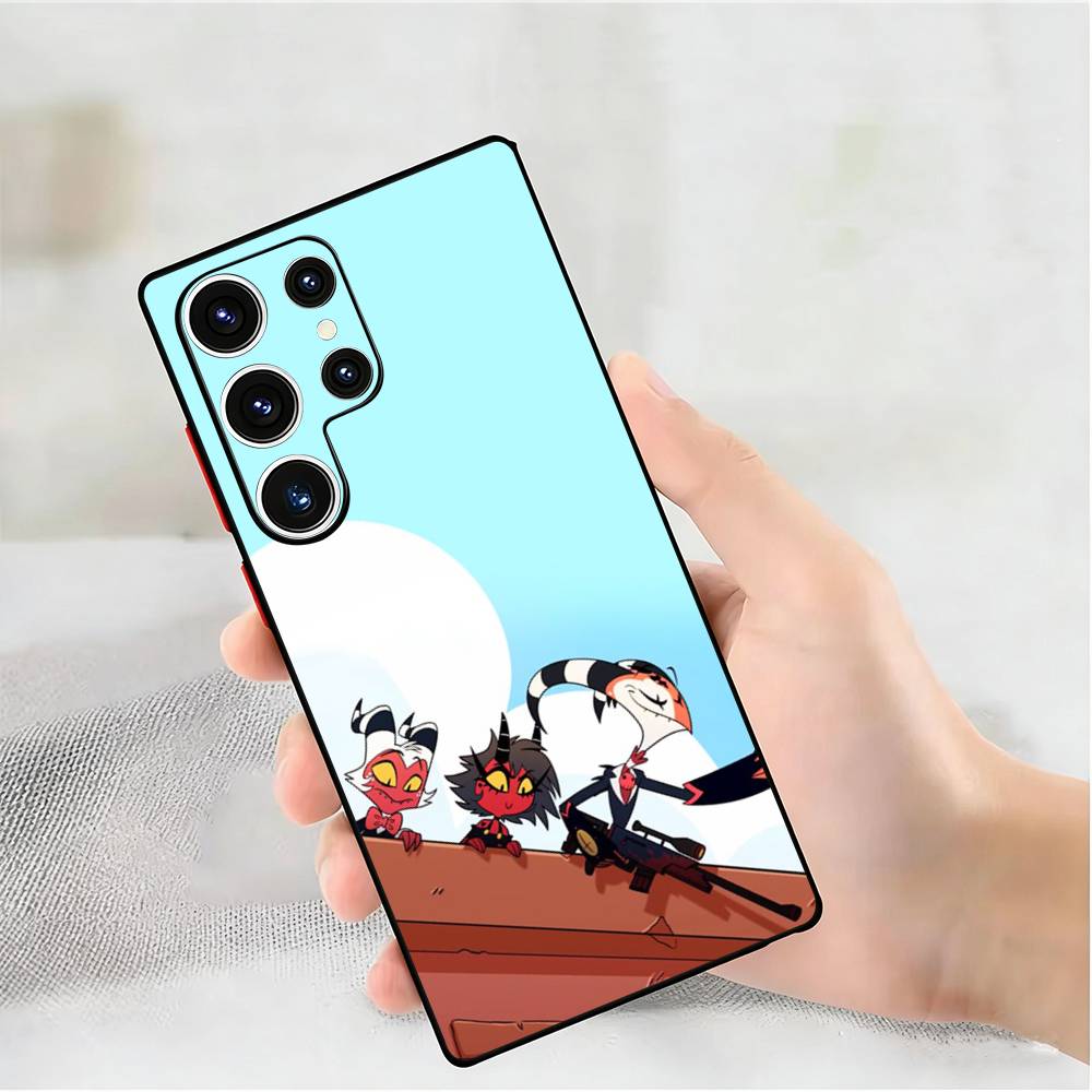 

Cartoon Figure L-Loona Blitzo Phone Case For Samsung Galaxy S 24,25,23,22,21,20 Plus Ultra 5G Lite Shockproof Cover Samsung S23plus5G