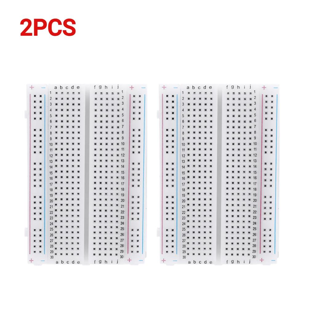 400 Lötpunkte Lötfreies PCB Breadboard Spleißbar Universelles Test-Protoboard DIY Mini Breadboard für Bus-Test Leiterplatte