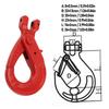 Safety Chain Hook 1.12T Load Capacity Grade 80 Alloy Steel Forged Clevis Slip Hook for Lifting and Transport