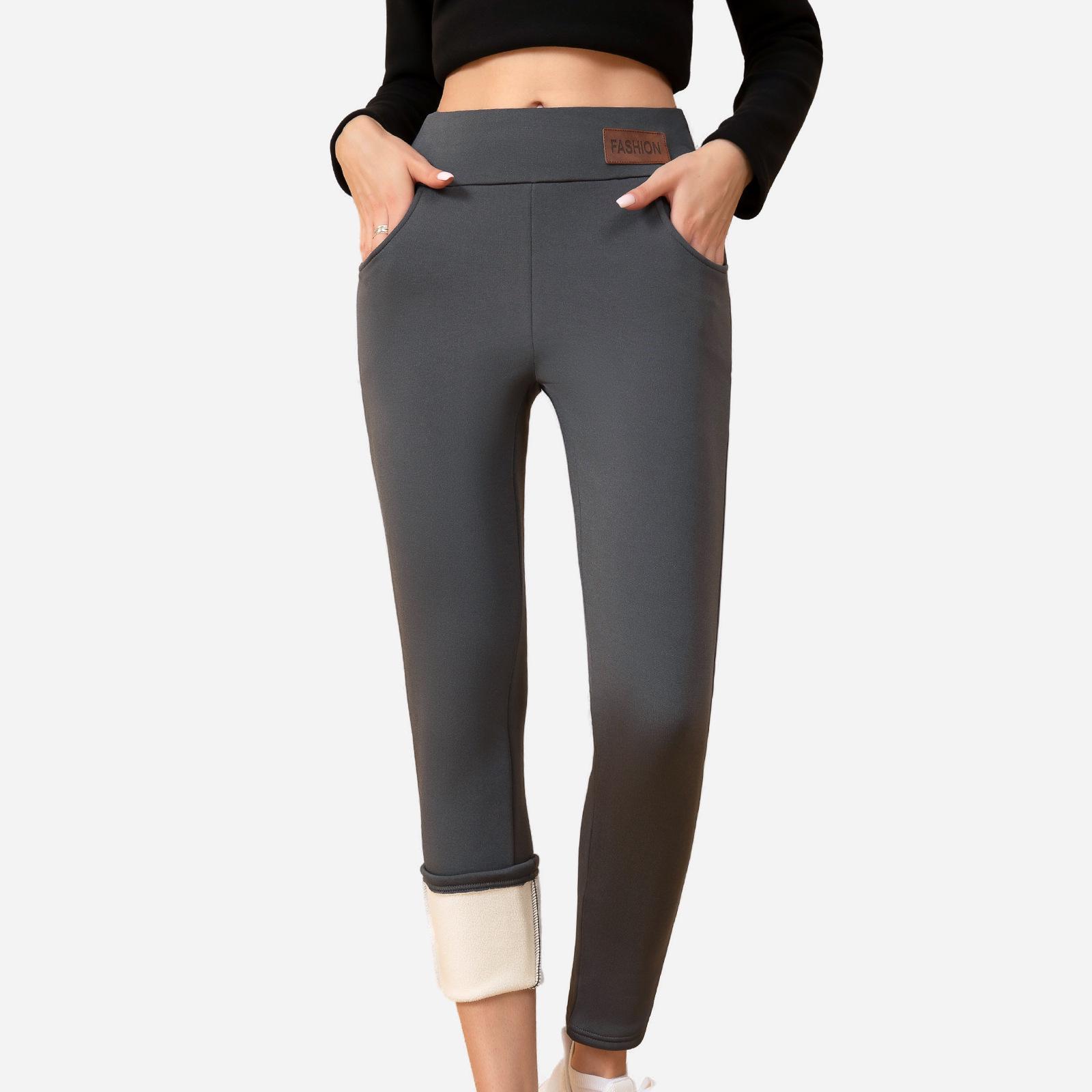 

Женские зимние леггинсы с высокой талией, флисовой подкладкой и эффектом похудения Extra Extra Large