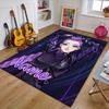 Custom KPop Demon Hunters Mat Personalized Name, Polyester Washable Indoor Entryway Rug, Gift for Christmas, Easter, Thanksgiving Day