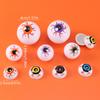 Bloody eyeballs,Halloween ghost eyes semi-circular bowl shaped hollow eyes,decorations,parody horror eyeballs,multiple styles
