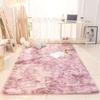 Tie-Dyed Fluffy Carpets For Living Room Decor Bedside Rug Warm Plush Floor Mats Children'S Room Play Mats Furry Carpet