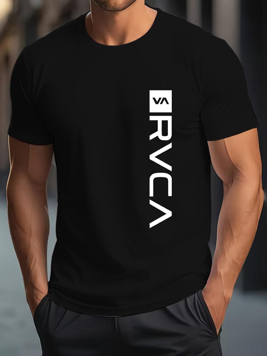 

S4XL Cool Tee Men T Shirt Casual RVCA Desing Print Tshirt Graphic Summer Short Sleeves 100 Cotton 2026 S