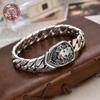 Fabrikpreis S925 Sterling Silber Armband Dominanter Löwenpanzer Armband Prächtiger Trendiger Vintage Schmuck Exquisites Geschenk