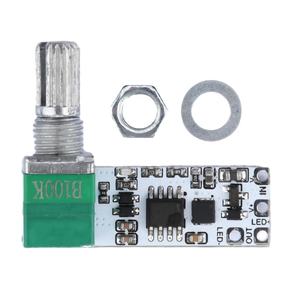 LED Constant Voltage Dimmer Module Light Strip Switch Board 12V 24V Brightness Adjustment Advertising Word Light Box No Flicker