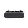 Chanel 26p Gold-Labeled Double C Logo Long Handle Grain Embossed Glossy Calfskin With Gold Metal Handheld Shoulder Bag Mini Female Black