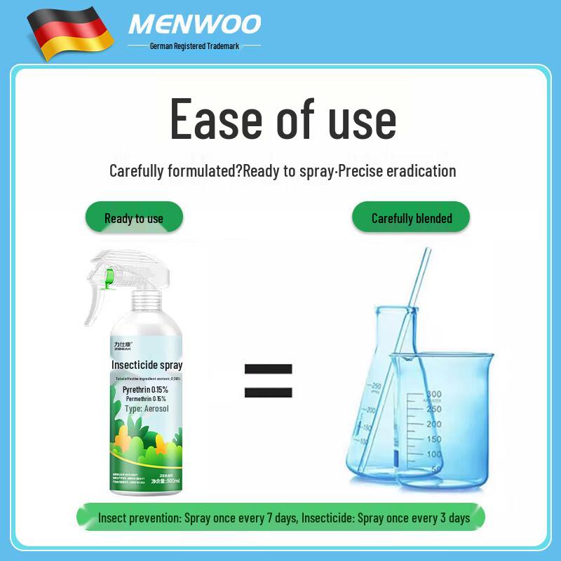 MEN WOO Indoor & Outdoor Pest Control Spray