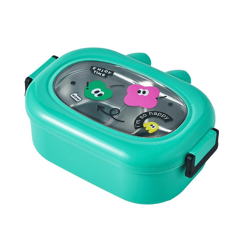 

Детский школьный ланч-бокс 304 Нержавеющая сталь Ланч-бокс Бэнто Милая форма Контейнер для еды Разделенный формат Разогреваемый Ланч-бокс Бэнто
