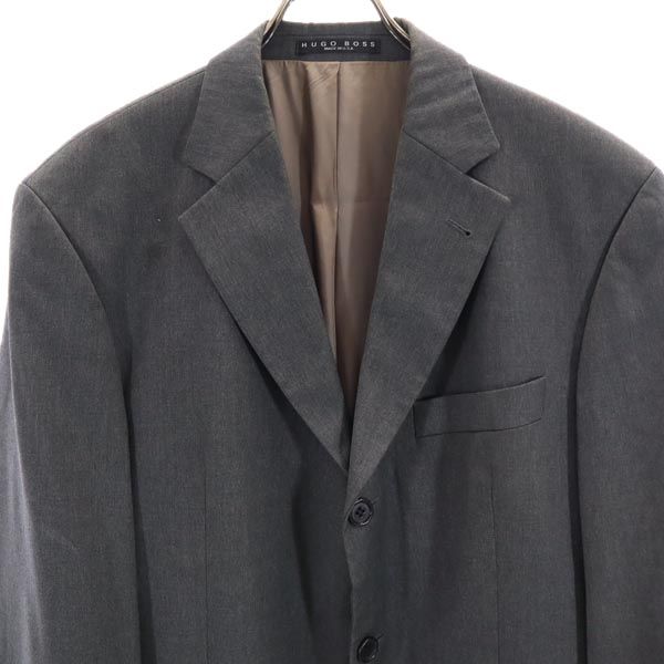 Hugo Boss 90s Old USA Wool Tailored Jacket Gray Men's Used