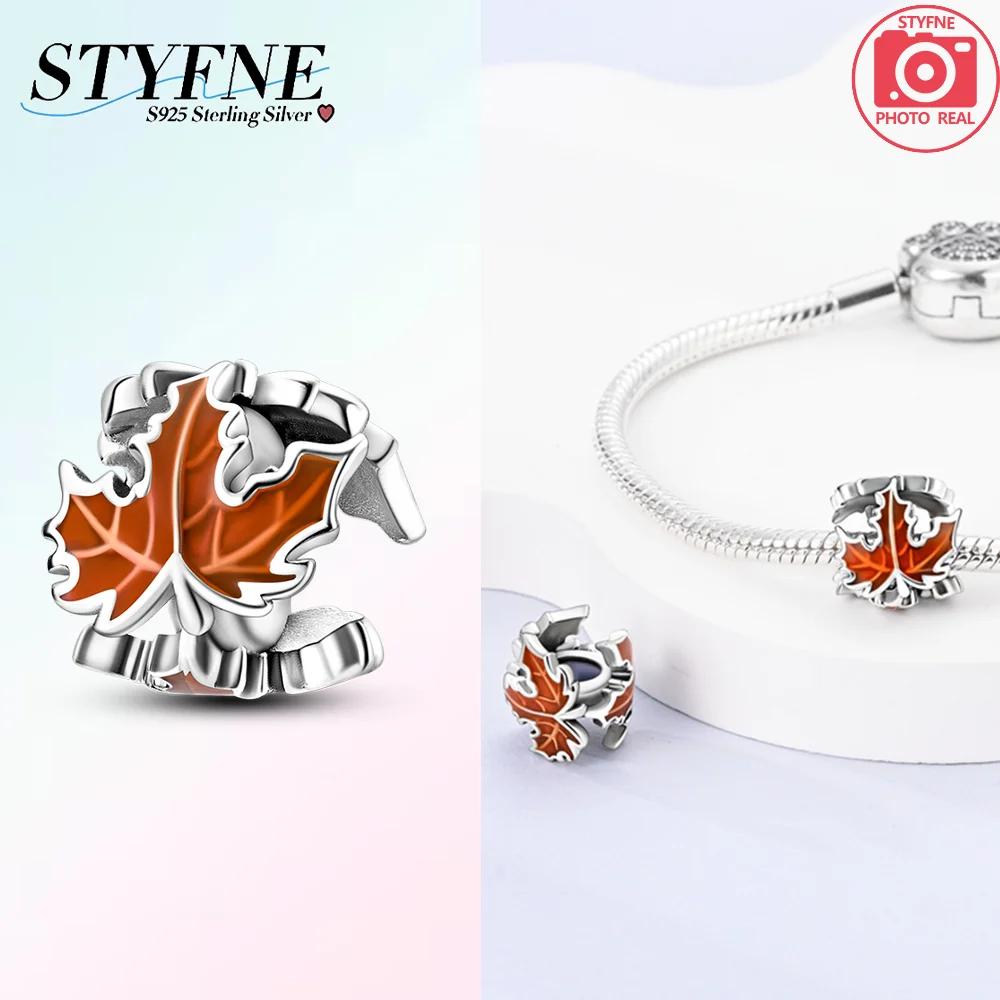 Anniversary Copper Butterfly Spider Couple Bears Heart Maple Leaf Clip Charm Beads Fit Bracelet Diy Women Original Jewelry