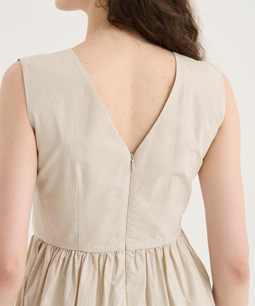 LEVHEARTED Bare Grace Dress - Beige