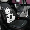 2025 Cartoon Panda Car Seat Cushion Full Set Fashion Breathable Ice Silk Car Seat Cushion Cover Anti Slip Interior Accessories
