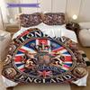 British Empire London England Bedding, Duvet Cover, Pillowcase, Home Decoration, Birthday Gift (1 * Duvet Cover+2 * Pillowcase, Coreless)