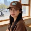 Korean Style Cherry Baseball Cap Sunscreen Sunshade Casquette Fashion Embroidered Peaked Hat  Girls