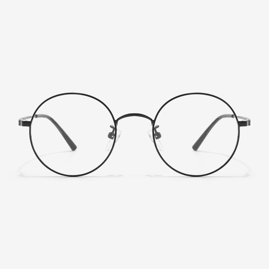 Seutailwokeu Matte Brown Metal Style9 M Mbk 46Mm Stylework Eyeglass Frames