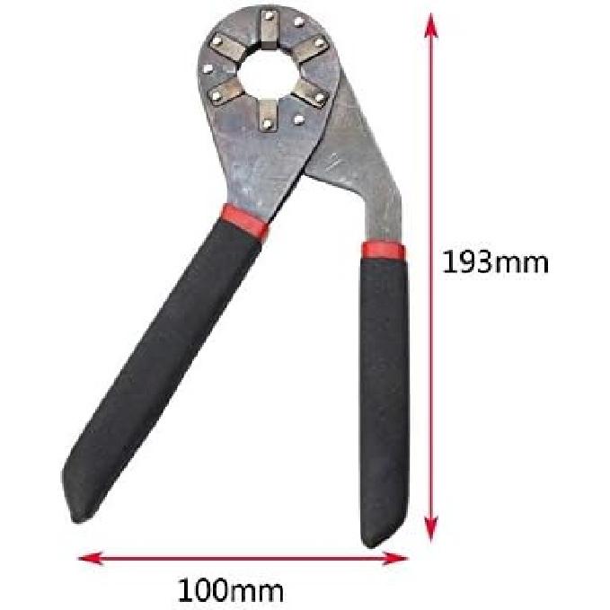 8 Inch Multifunctional Adjustable Clamp Wrench Spanner Multifunctional hardware tool wrench