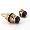 Brass Slow Opening Spool Faucet Cartridge Valves Core Replacement Faucet Hot And Cold Water Spool Faucet Repair Parts