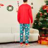 Christmas Parent Child Family Set Home Furnishings Christmas Pajamas Two Piece Set