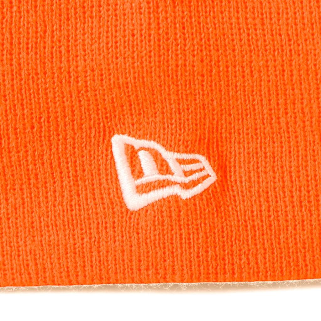 New Era Basic Beanie Knit Neon FREE BASIC BEANIE NORA Hat, Orange,