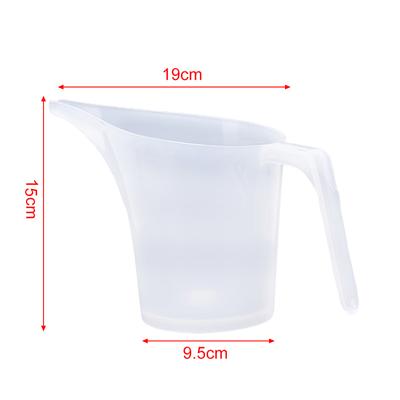 1000Ml Tip Mouth Plastic Measuring Jug Cup Graduated Cooking Kitchen Bakery Tool
