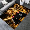 Neymar Jr Teppich für Wohnzimmer Schlafzimmer Zuhause Sofadekoration, Kinderspiel Rutschfeste Bodenmatte