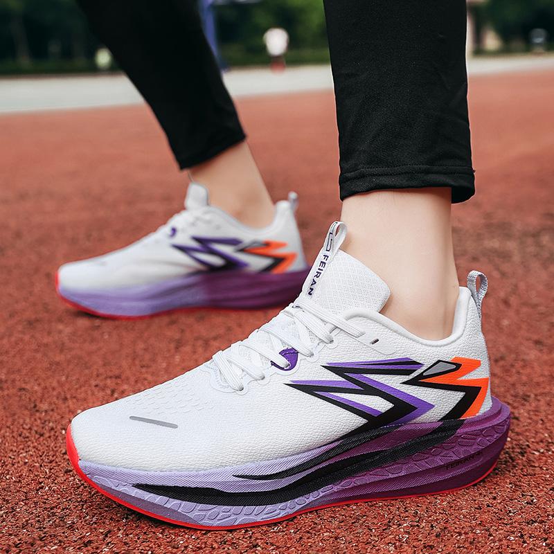 Hot Selling Summer Lace Up Professional Sports Shoes Durable Luxurious Anti Slip Running Shoes Elastic Comfortable Walking Shoes