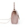 Fashion Pure Color Evening Bag Rhinestones Large Capacity Clutch Bag Women Handbag For Wedding Party