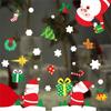 Ornament Home Christmas Party Window Stickers Window Decoration Santa Claus Christmas Stickers