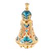 Vintage Perfume Bottle Reusable Zinc Alloy Middle Eastern   Hollow Out Sealed Liquid Bottle