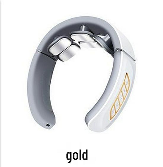11 Cross 6-Head Smart Cervical Spine Massager with Electromagnetic Pulse and Kneading for Neck and Shoulder Relief