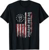 Comma La - Kamala Harris 2024 We The People US Flag T-Shirt