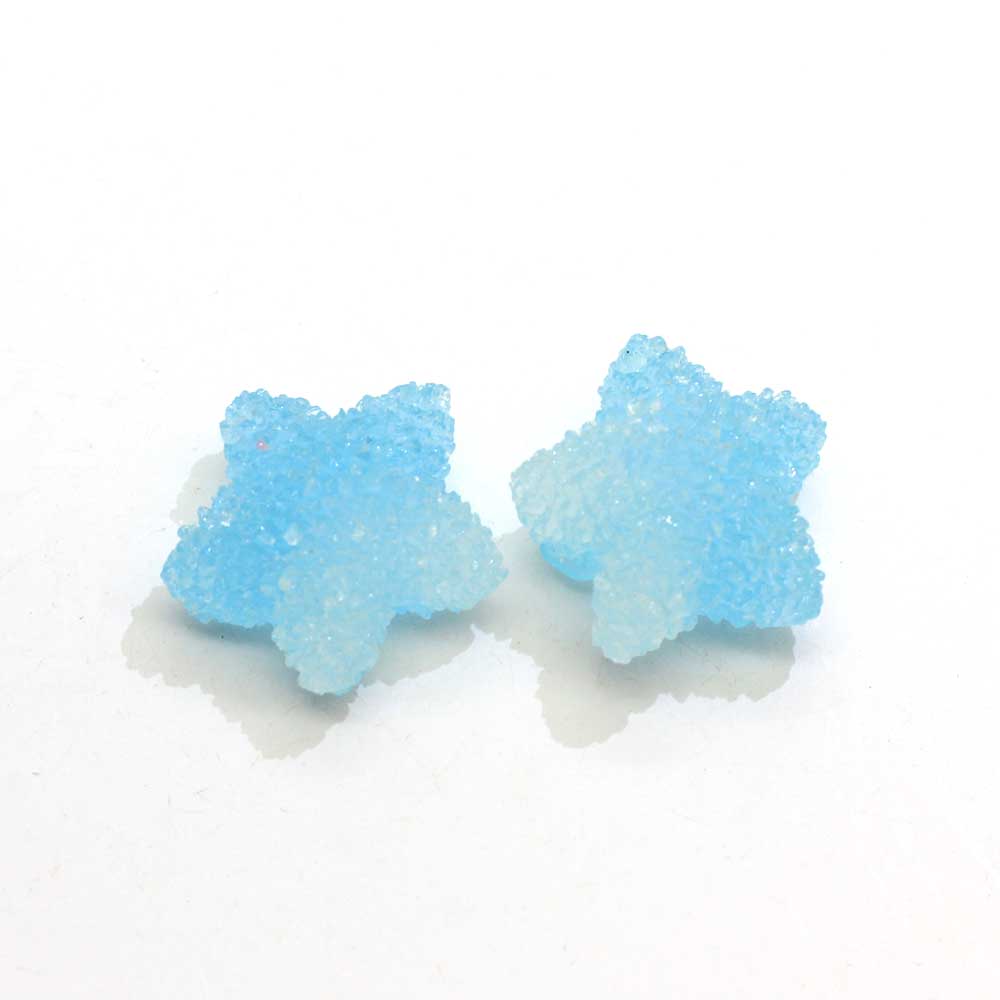 Flat Back Gummy Candy Resin Cabochon Star Shape Heart Shape for DIY Embellishments Scrapbooking