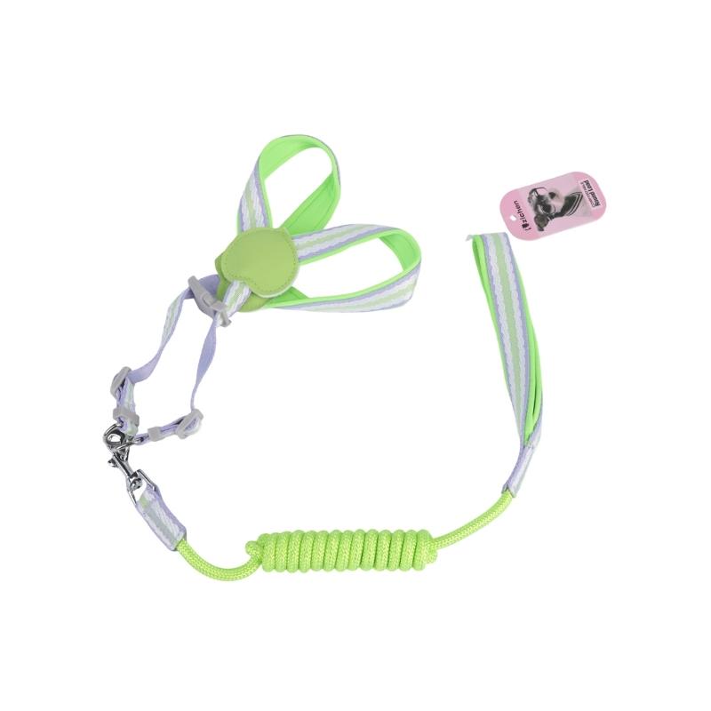 Padded Dog Walking Harnesses for Daily Use, Soft Chest Coverage with Flexible Pull Line and Rear Clip Point for Home Use