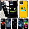 Geometry Dash para Realme 8 9 Pro Plus GT Neo 2 GT Master 9i 8i capa de telefone para OnePlus 9 10 Pro 9R Nord2