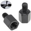 Motorcycle Mirror Adapter Screw Conversion Adapter Bike Mirror Conversion Adapter M8/M10 Height Adjustable High