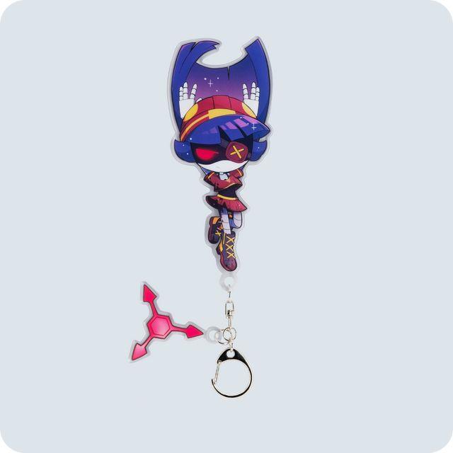 New style Murder Drones Game Phone Chain Metal Acrylic Chain Anime Cellphone For Phone Lanyard Keychain Jewelry Party Gifts 6CM