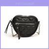 Kids Love Heart Chain Crossbody Bag With Pu Material For Toddler Daily Use