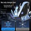 Wireless Car Phone Holder & Charger: Fast Charging with Cable, New Model