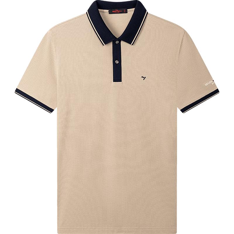 Мужская охлаждающая футболка-поло с коротким рукавом Septwolves Ice Oxygen Bar XXL