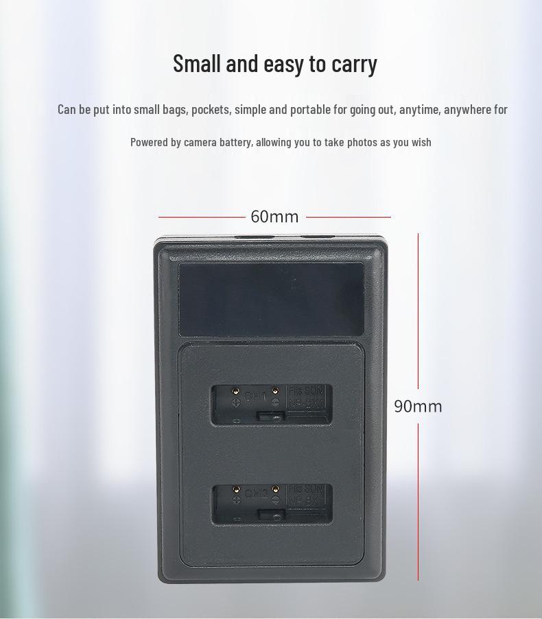 NP-BX1 Charger Compatible with Sony RX100, RX1R, HX50, WX350, M2, M3, M4, M5